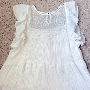 Francesca’s White Blouse